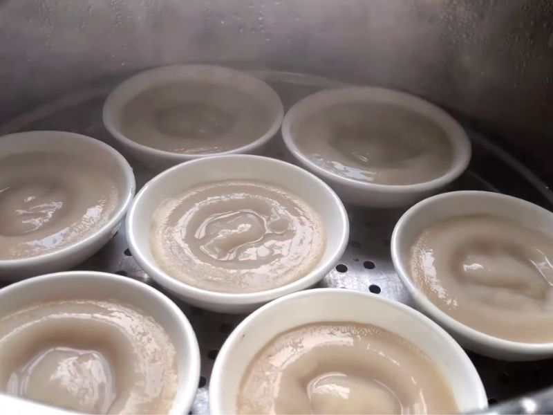 Hấp bánh bèo gạo lứt