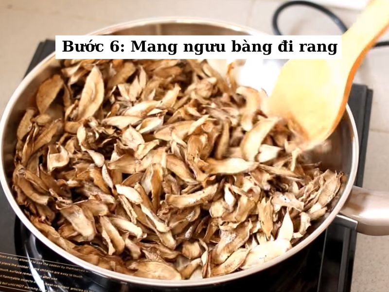 Mang ngưu bàng đi rang