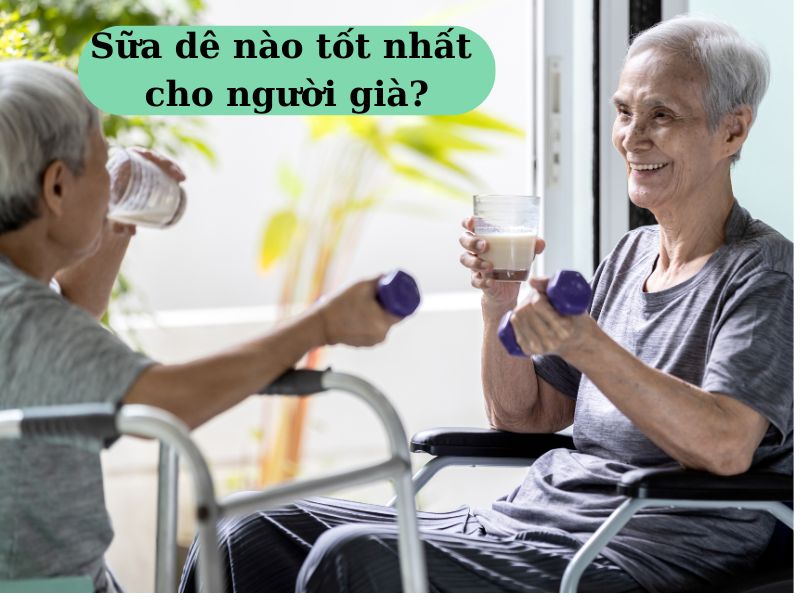 Sữa dê nào tốt nhất cho người già?