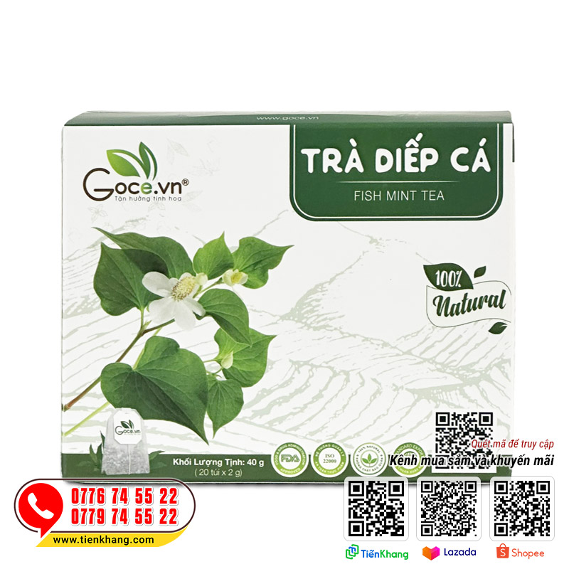 Trà diếp cá Goce