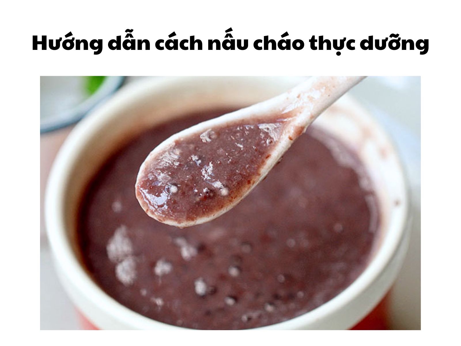 Cháo thực dưỡng - Gạo lứt xào dầu mè