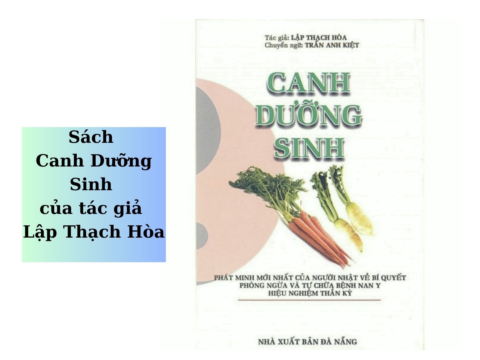 Sách Canh Dưỡng Sinh của Lập Thạch Hòa