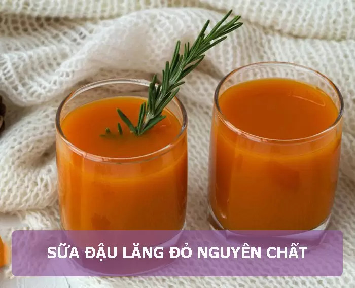 Sữa đậu lăng đỏ thực dưỡng