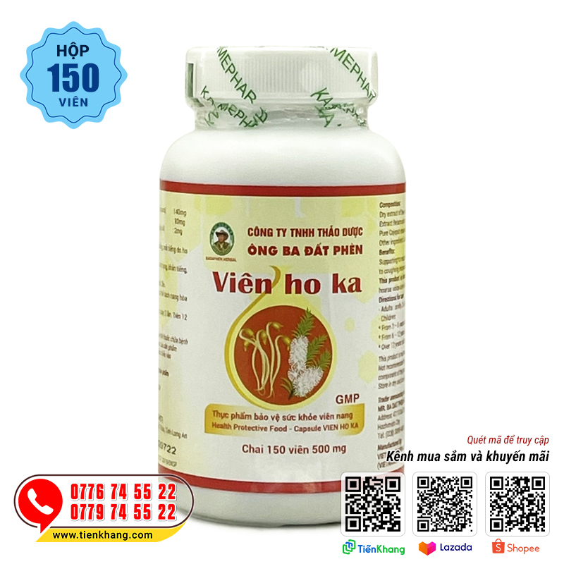 Thông tin về thảo dược Viên Ho Ka