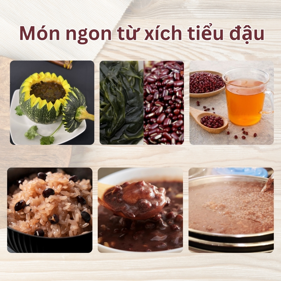 Món ngon từ xích tiểu đậu