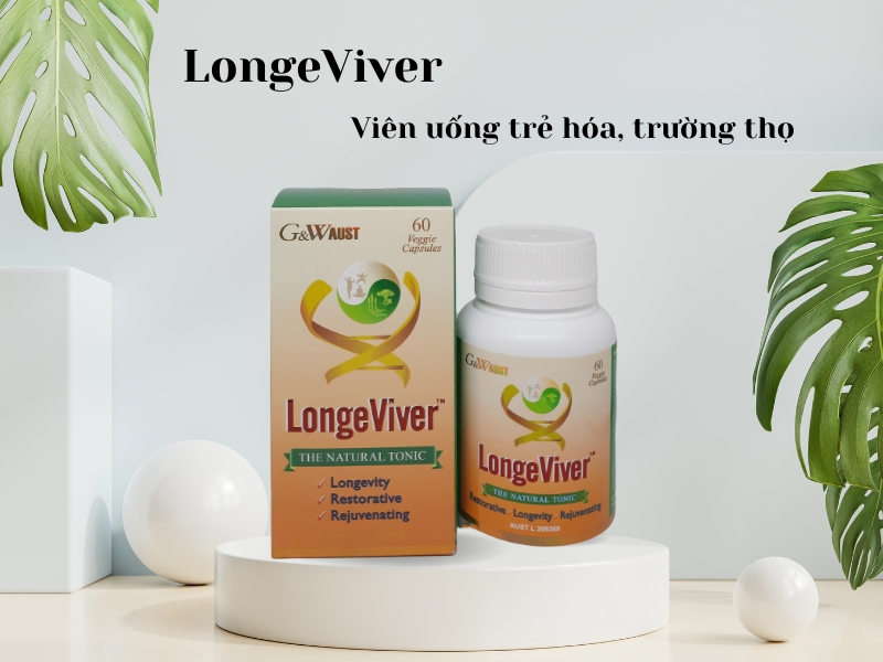 Longeviver - Viên uống trẻ hóa, trường thọ