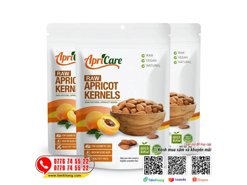 Nhân hạt mơ Apricot Kernels