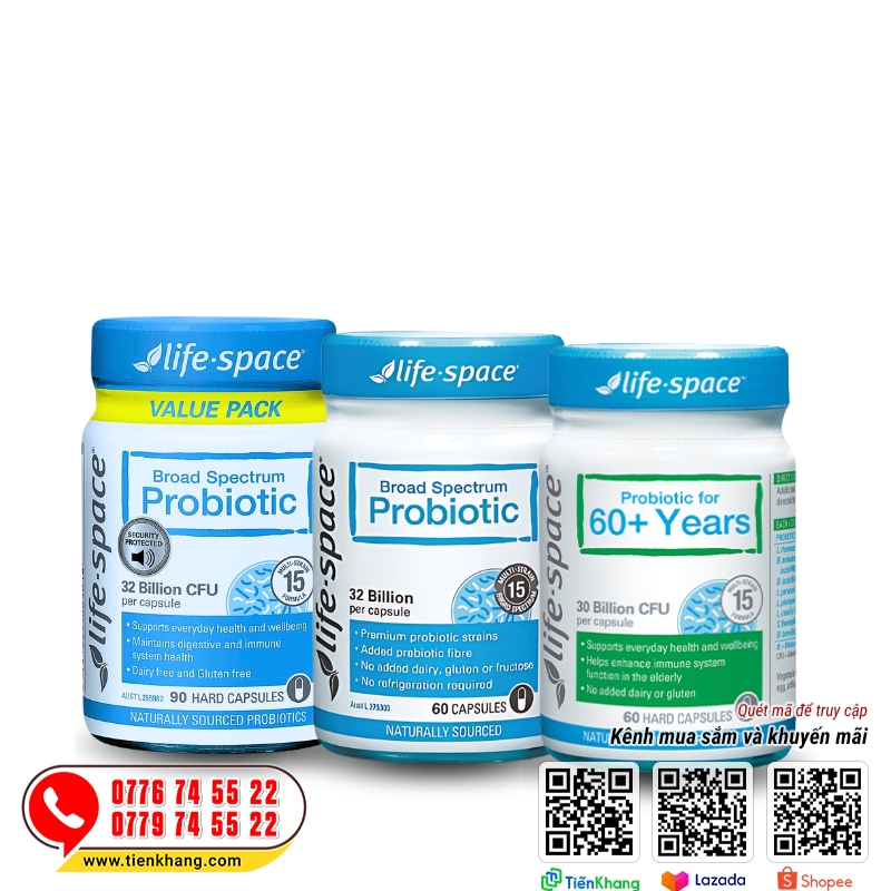 Men vi sinh - Bổ sung lợi khuẩn tốt cho đường ruột