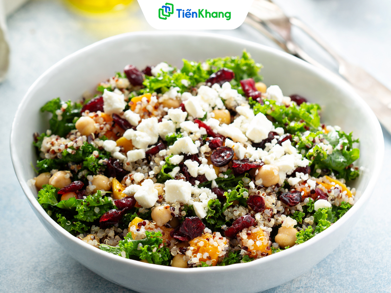 Salad rau củ diêm mạch