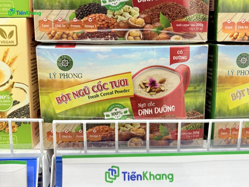 Bột ngũ cốc tươi Lý Phong - Có đường