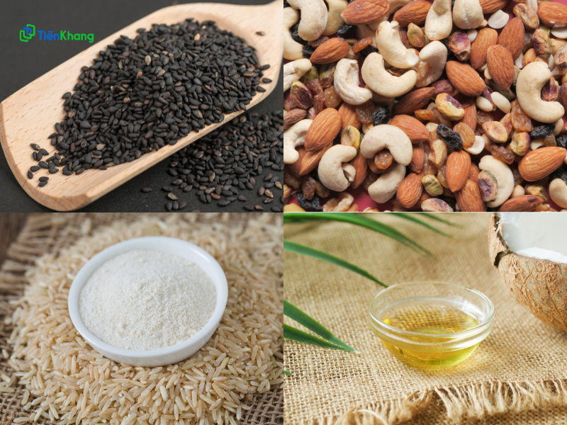 Bánh quy gạo lứt mè đen