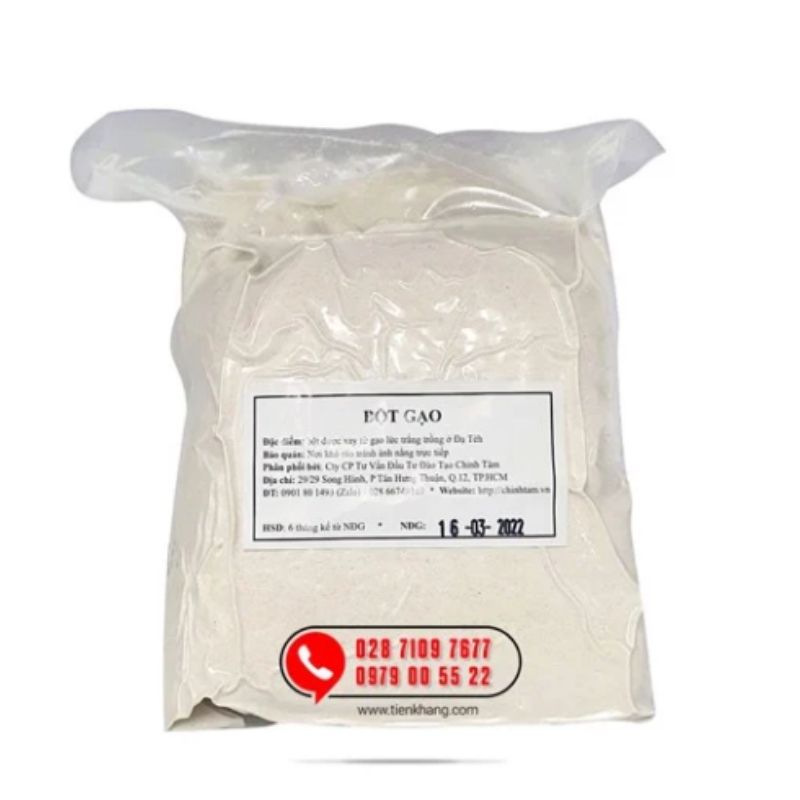 Bột gạo lứt Đạ Tẻh - Bịch 500 gram