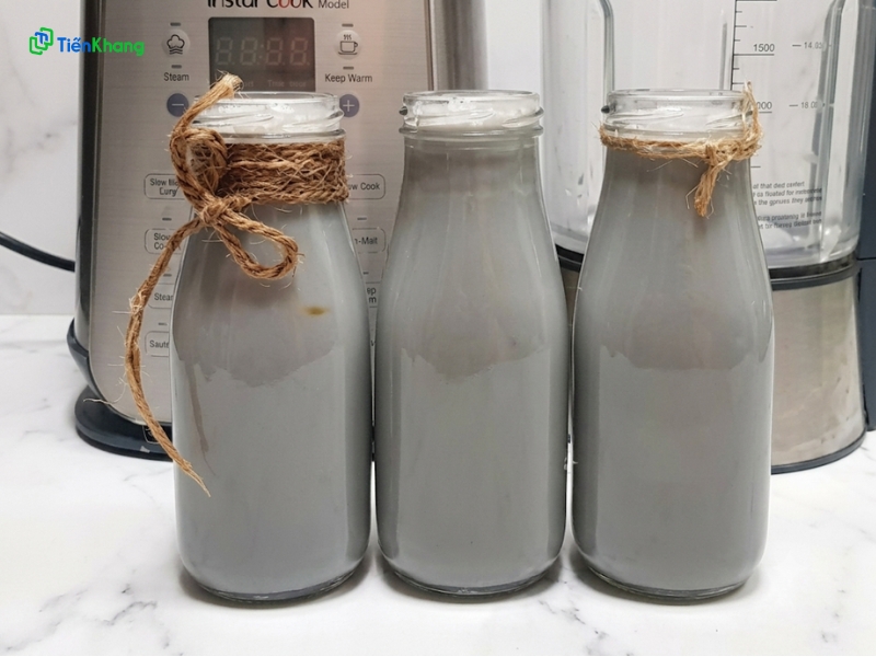 Sữa hạt diêm mạch đậu đen