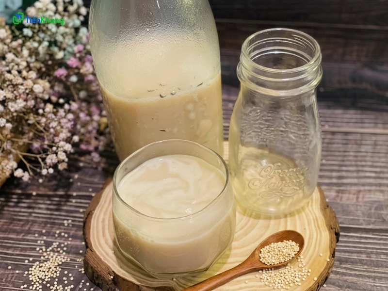 Sữa diêm mạch hạt sen