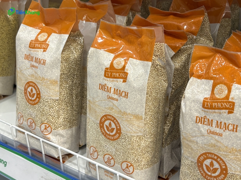 Hạt diêm mạch - Quinoa - Bịch (500gram)