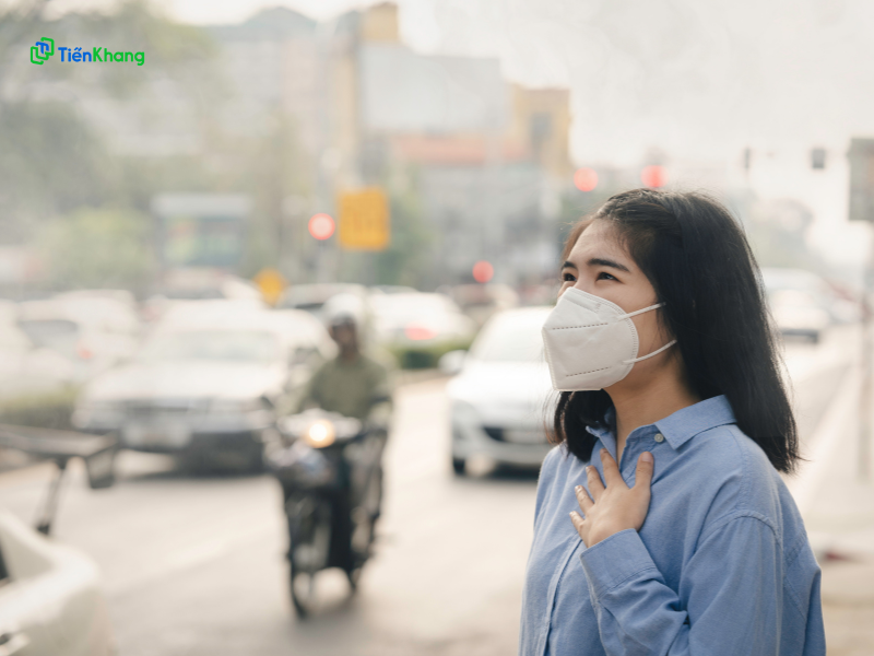 Người sống trong môi trường ô nhiễm không khí nên sử dụng máy tạo oxy