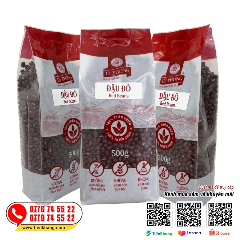 Đậu đỏ chất lượng từ Tiến Khang
