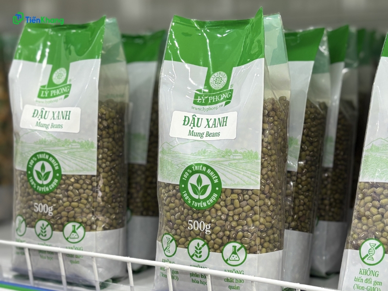 Đậu xanh hữu cơ - Gói 500 gram