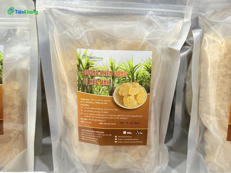 Đường phèn vàng - Bịch 1kg