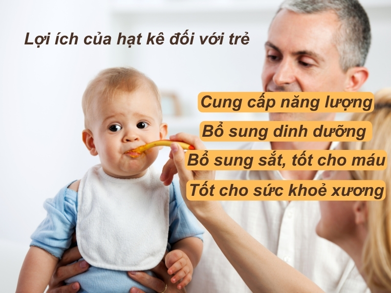 Lợi ích của hạt kê đối với trẻ