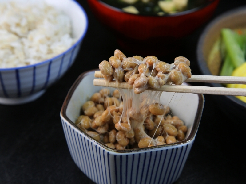 Ăn natto giảm cân kiểu truyền thống 