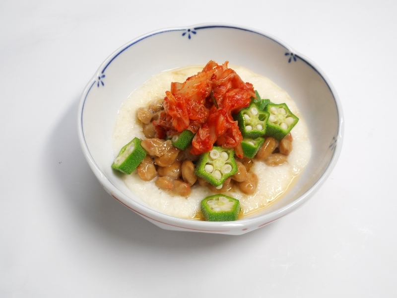 Ăn natto giảm cân với củ Yamaimo