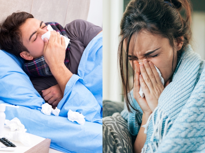Tình trạng cơ thể sau khi ốm