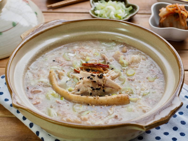 Nấu cháo hoặc nấu canh