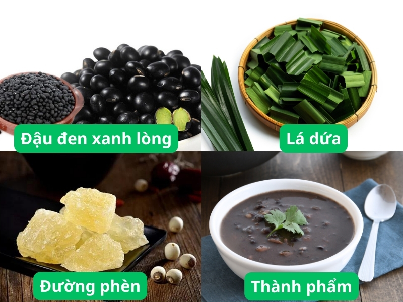 Chè đậu đen xanh lòng 