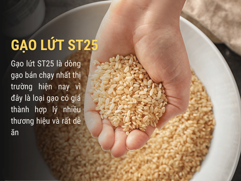Gạo lứt ST25  