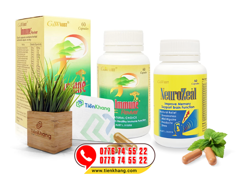 Hồi sinh miễn dịch - Immune Reviver và Neurozeal