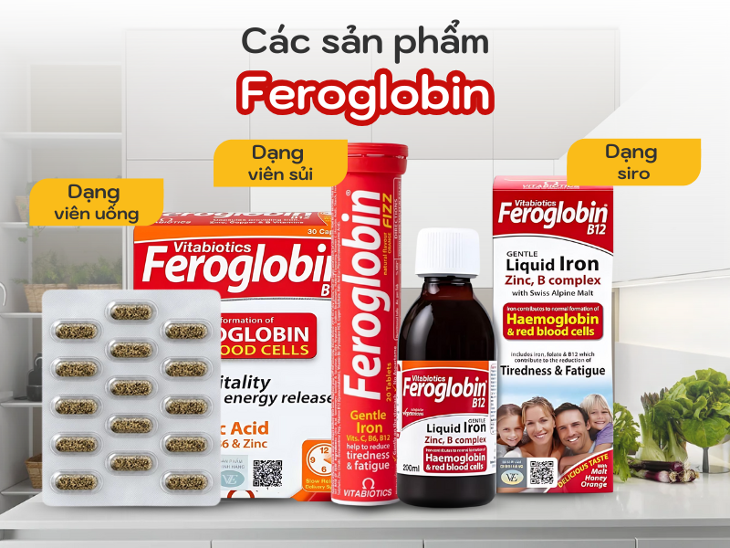 Cách bổ sung vitamin B12 từ Feroglobin 