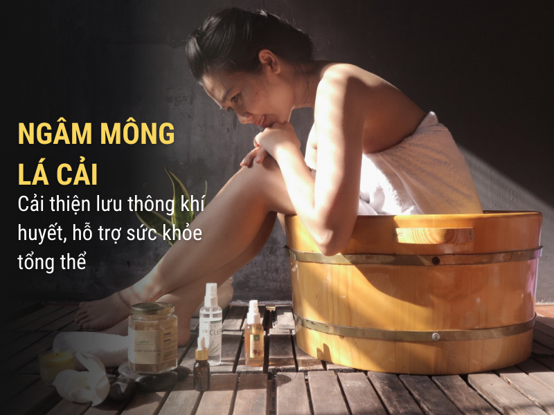 Ngâm mông lá cải