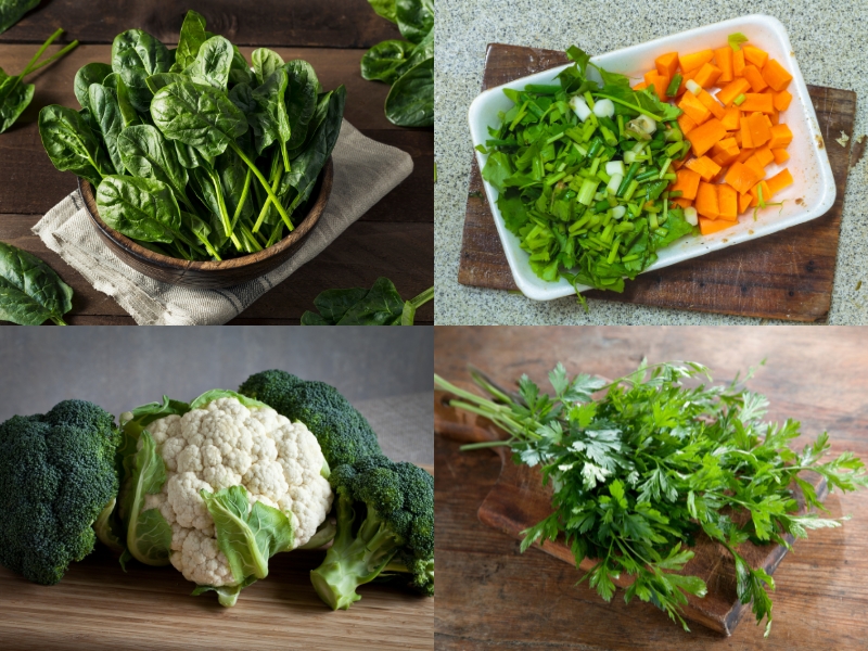 Các loại rau, củ