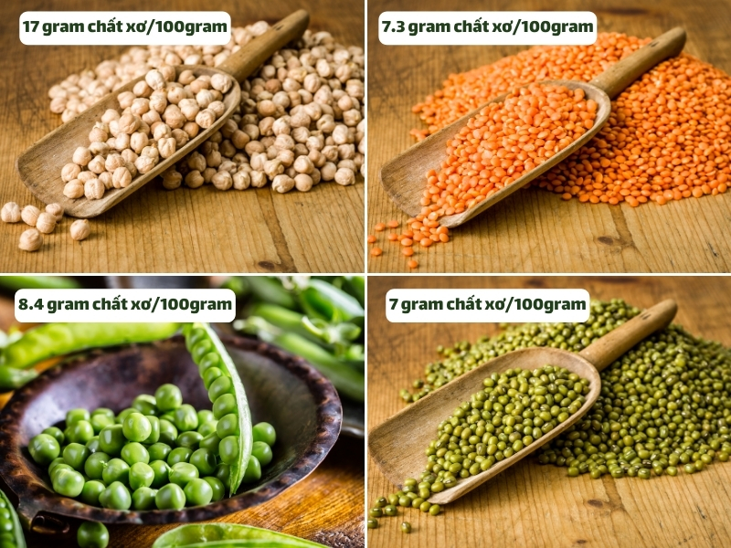 Thực phẩm giàu chất xơ cho bé
