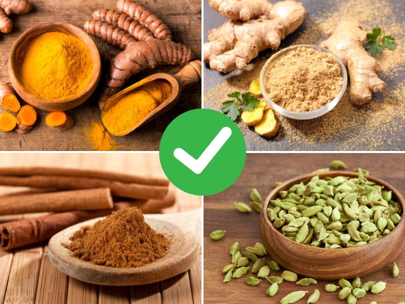 Các gia vị nên ăn khi giảm cân 