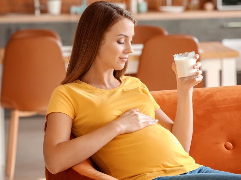 Bà bầu uống sữa hạt có tốt không? 