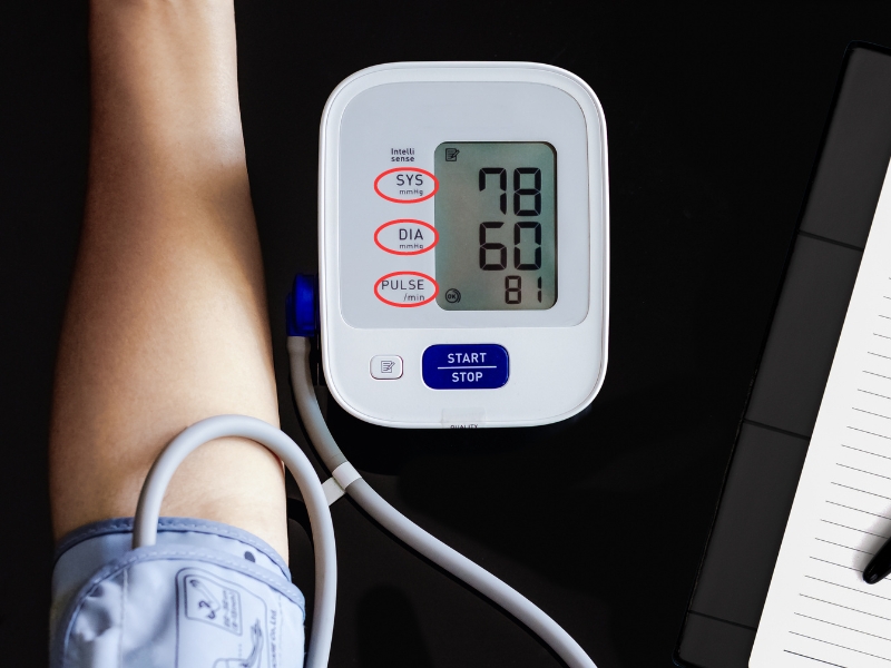 Các chỉ số trên máy đo huyết áp