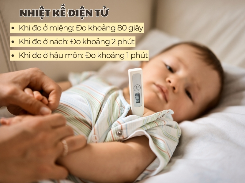 Kẹp nhiệt kế bao lâu thì cho kết quả chính xác: Nhiệt kế điện tử Omron