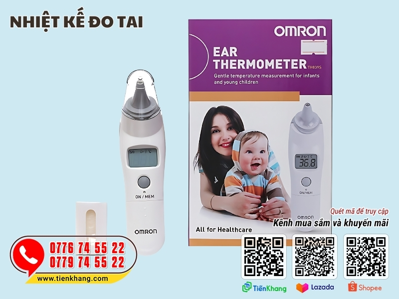 Nhiệt kế đo tai 
