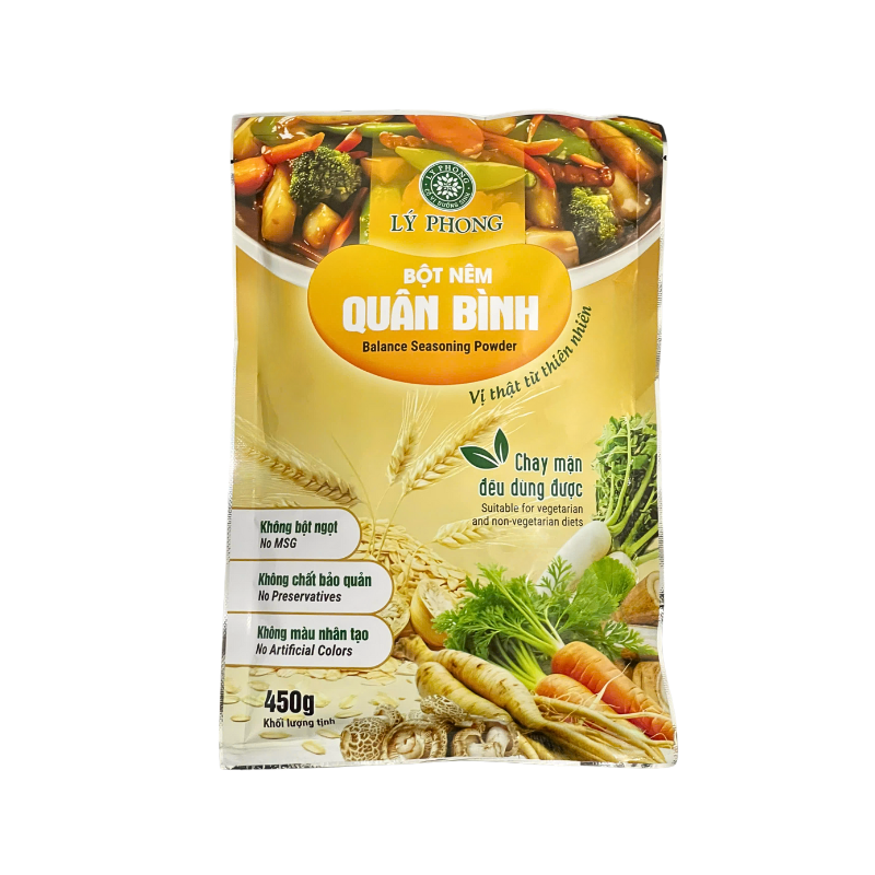 Bột nêm quân bình rau củ chay