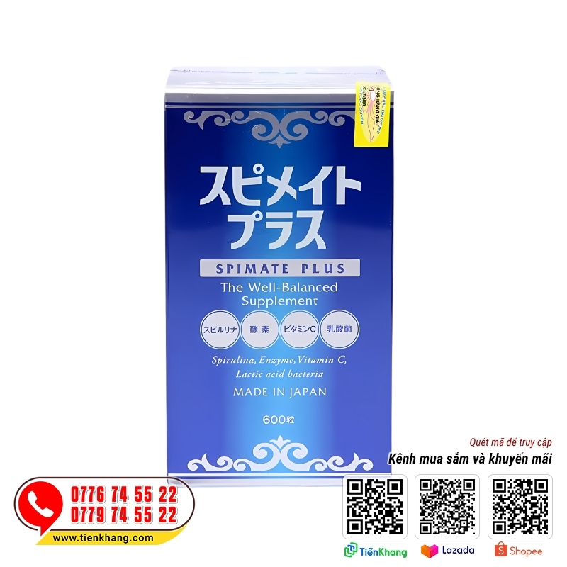 Mua tảo xoắn Nhật Bản uy tín ngay tại Tiến Khang