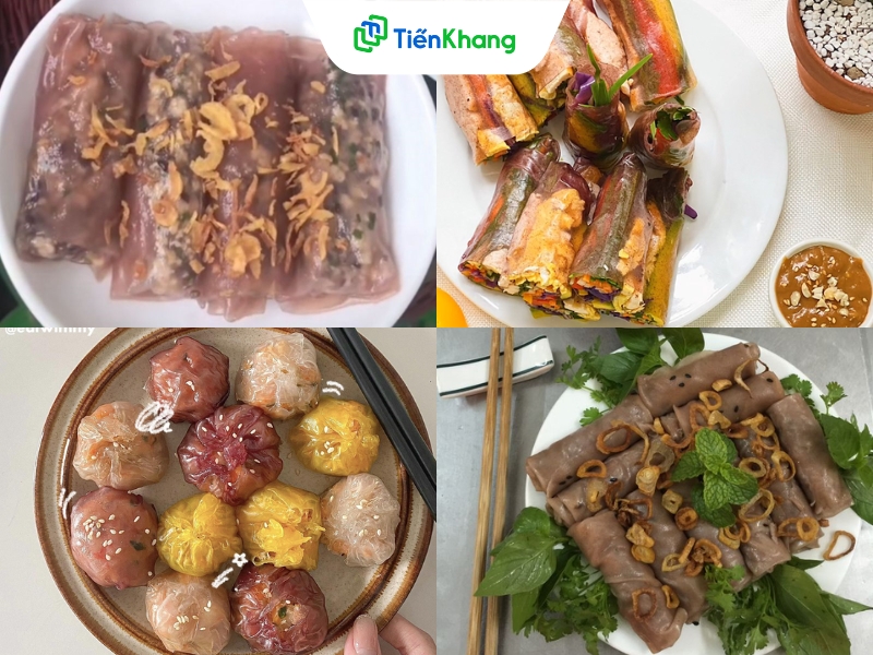 Những món ăn ngon được làm từ bánh tráng gạo lứt