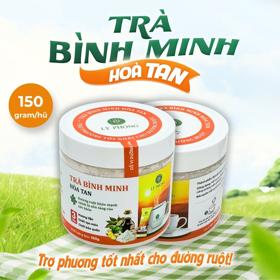 Tìm hiểu về trà bình minh hòa tan Lý Phong