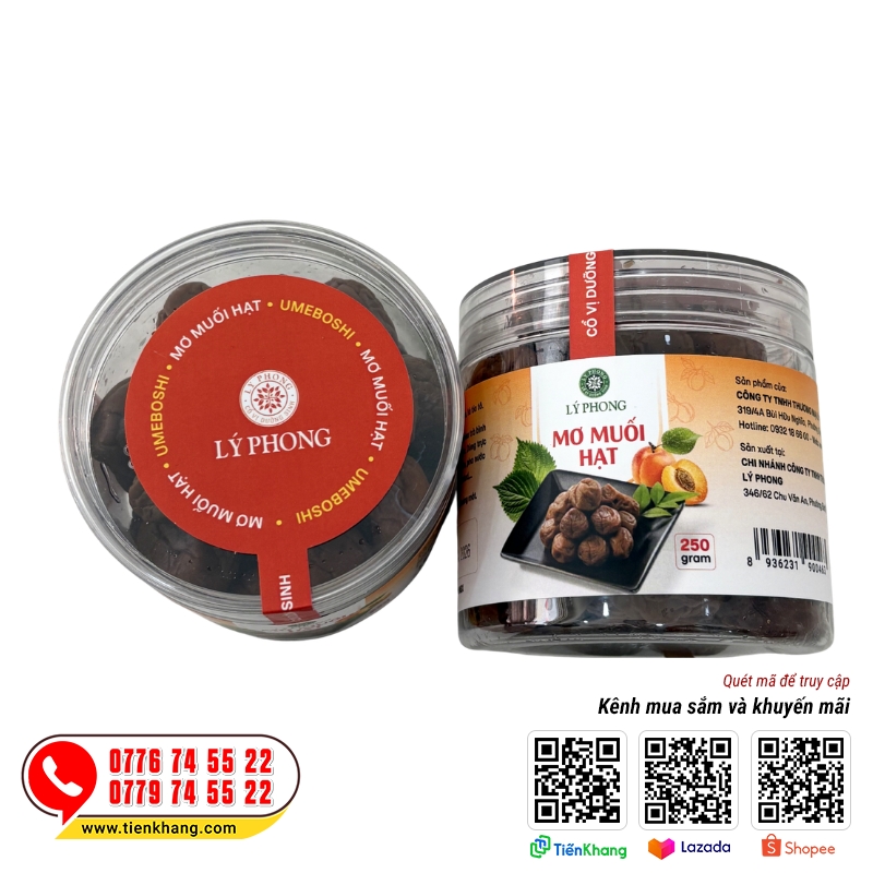 Mơ muối hạt 7 năm tại Tiến Khang