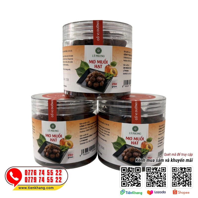 Mơ muối hạt 7 năm tại Tiến Khang