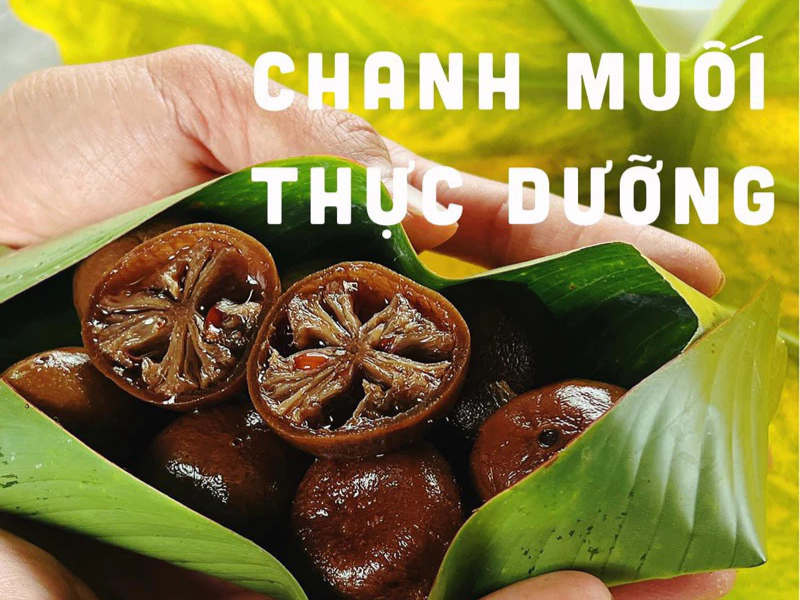 Chanh muối thực dưỡng là gì?