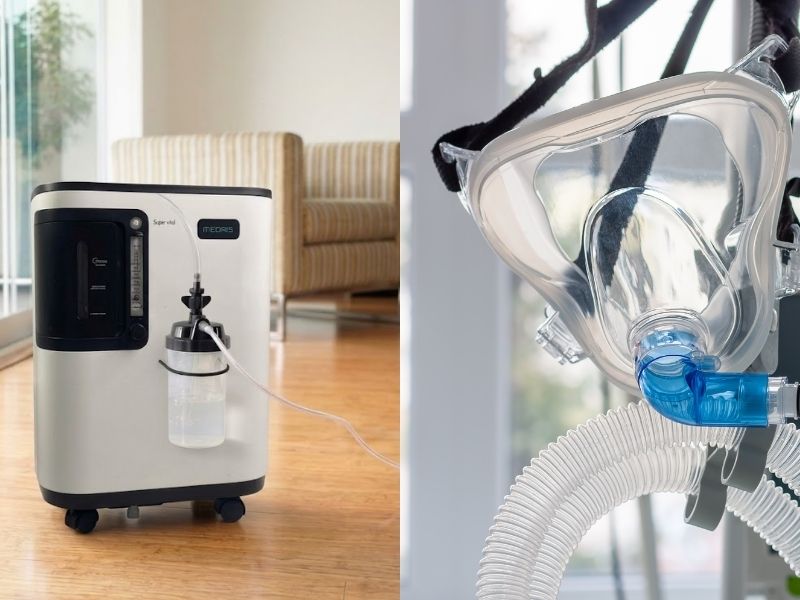 Phân loại máy oxy theo thiết kế