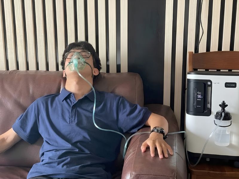 Vai trò của máy oxy đối với quá trình điều trị
