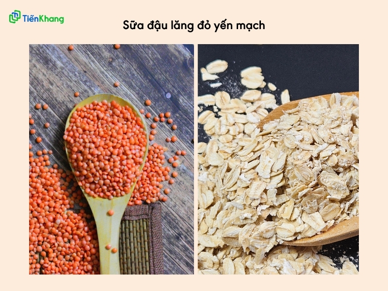 Sữa đậu lăng đỏ yến mạch